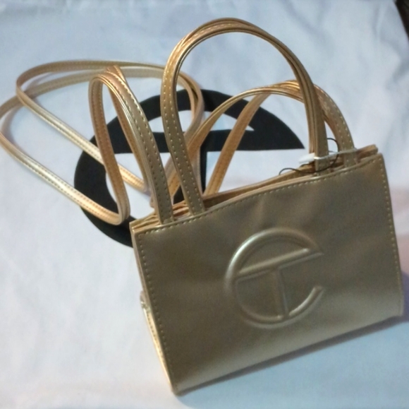 SOLD HP🎉Telfar Faux Leather Small Tote - Picture 7 of 16